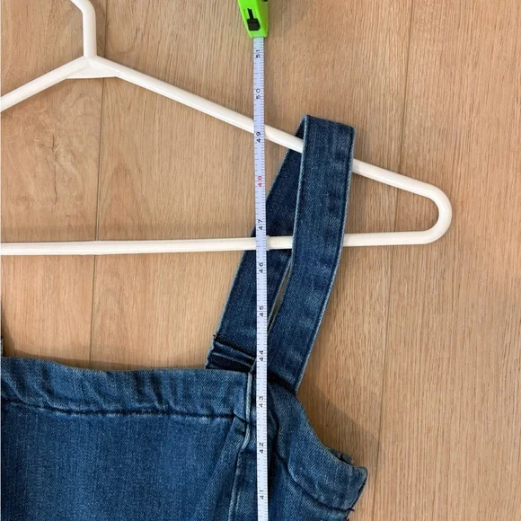 Dynamite Dark Blue Denim Jumpsuit - Picture 4 of 6